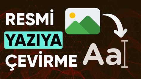 resimden yazıya çevirme online